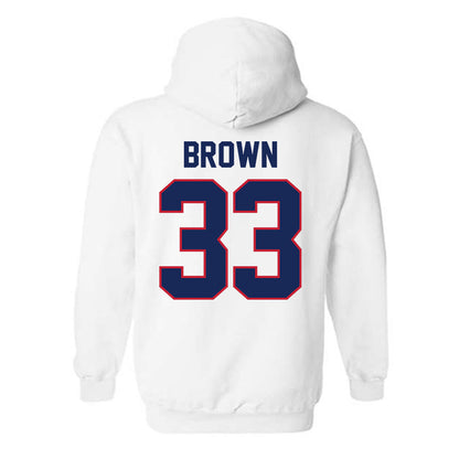 Arizona - NCAA Football : Kason Brown - Classic Shersey Hooded Sweatshirt-1