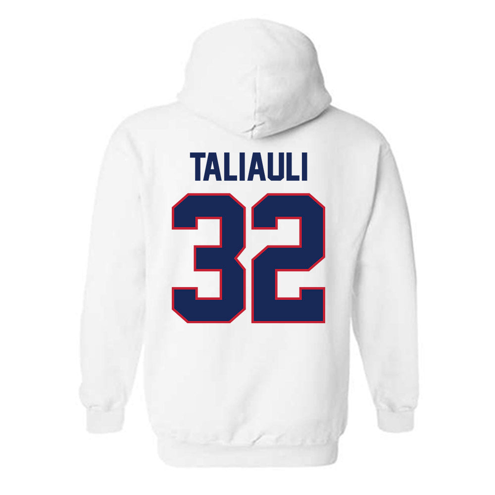 Arizona - NCAA Football : Nela Taliauli - Classic Shersey Hooded Sweatshirt-1