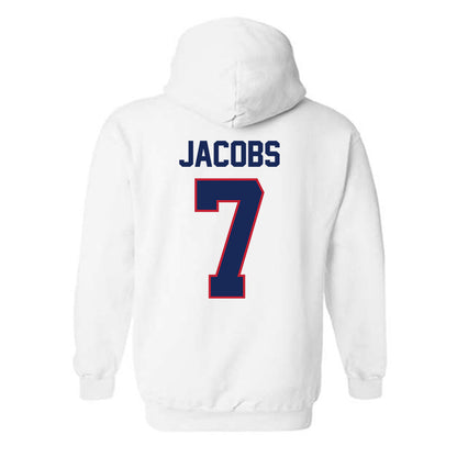 Arizona - NCAA Baseball : Andrew Jacobs - Classic Shersey Hooded Sweatshirt-1