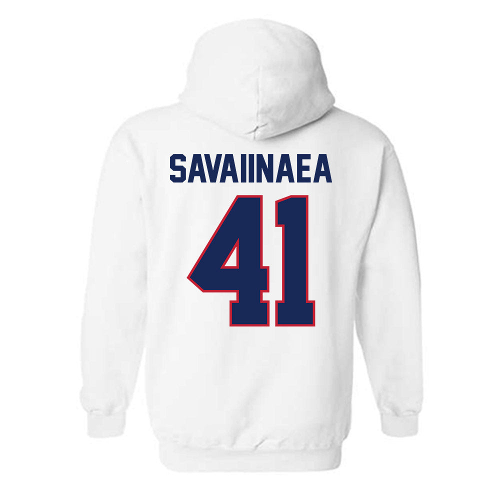 Arizona - NCAA Football : Julian Savaiinaea - Classic Shersey Hooded Sweatshirt-1