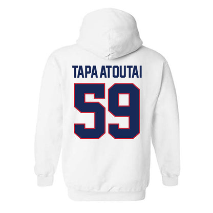 Arizona - NCAA Football : Rhino Tapa'atoutai - Classic Shersey Hooded Sweatshirt-1