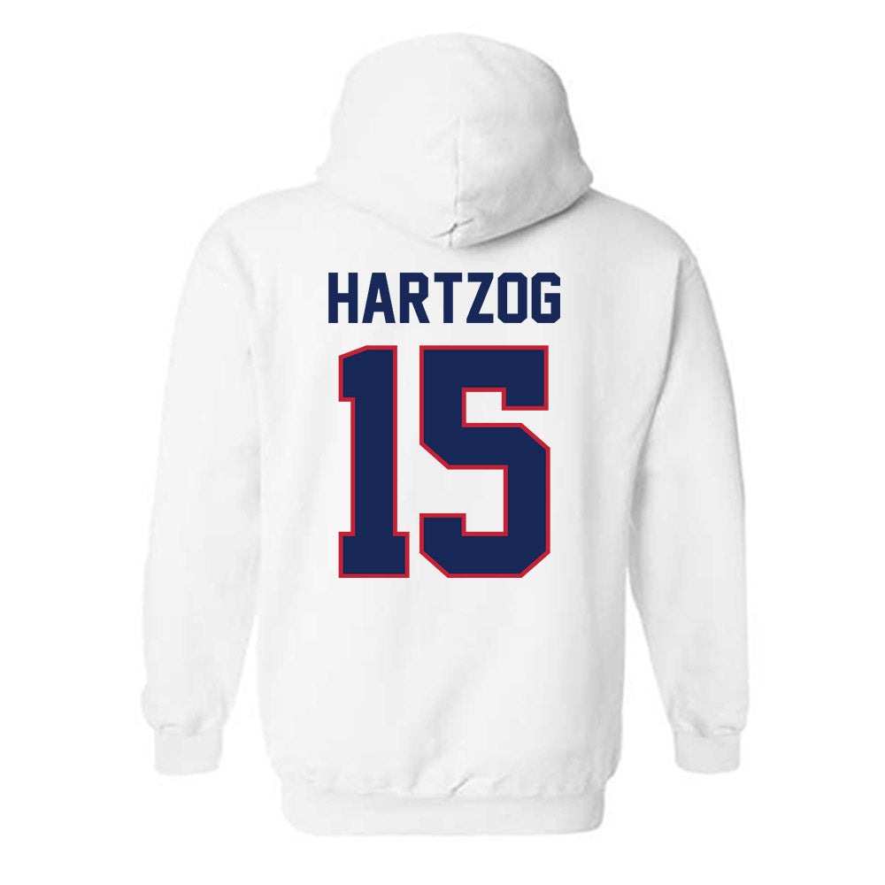Arizona - NCAA Football : Malcolm Hartzog - Classic Shersey Hooded Sweatshirt-1