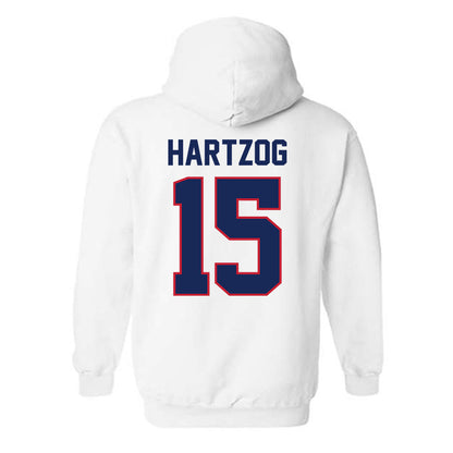 Arizona - NCAA Football : Malcolm Hartzog - Classic Shersey Hooded Sweatshirt-1