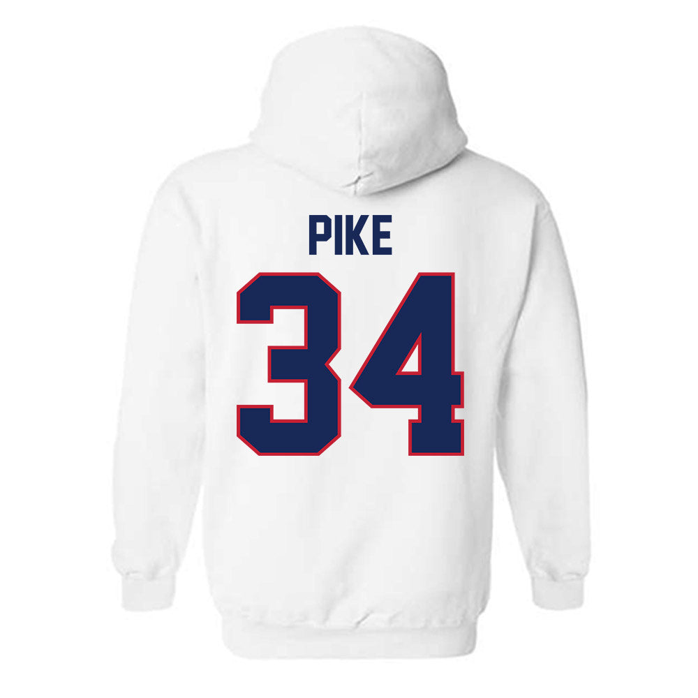 Arizona - NCAA Football : James Pike - Classic Shersey Hooded Sweatshirt-1