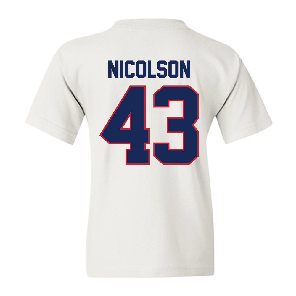 Arizona - NCAA Football : Drew Nicolson - Classic Shersey Youth T-Shirt-1