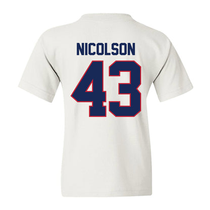 Arizona - NCAA Football : Drew Nicolson - Classic Shersey Youth T-Shirt-1
