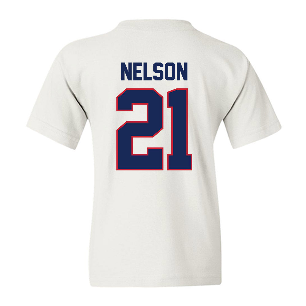 Arizona - NCAA Men's Basketball : Evan Nelson - Classic Shersey Youth T-Shirt-1