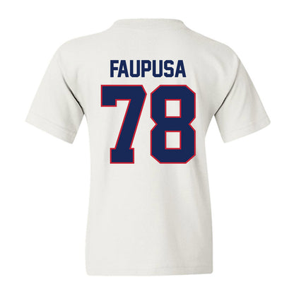 Arizona - NCAA Football : Manoah Faupusa - Classic Shersey Youth T-Shirt-1