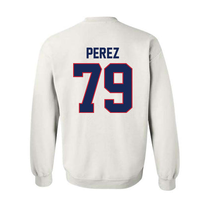 Arizona - NCAA Football : Isaac Perez - Classic Shersey Crewneck Sweatshirt-1