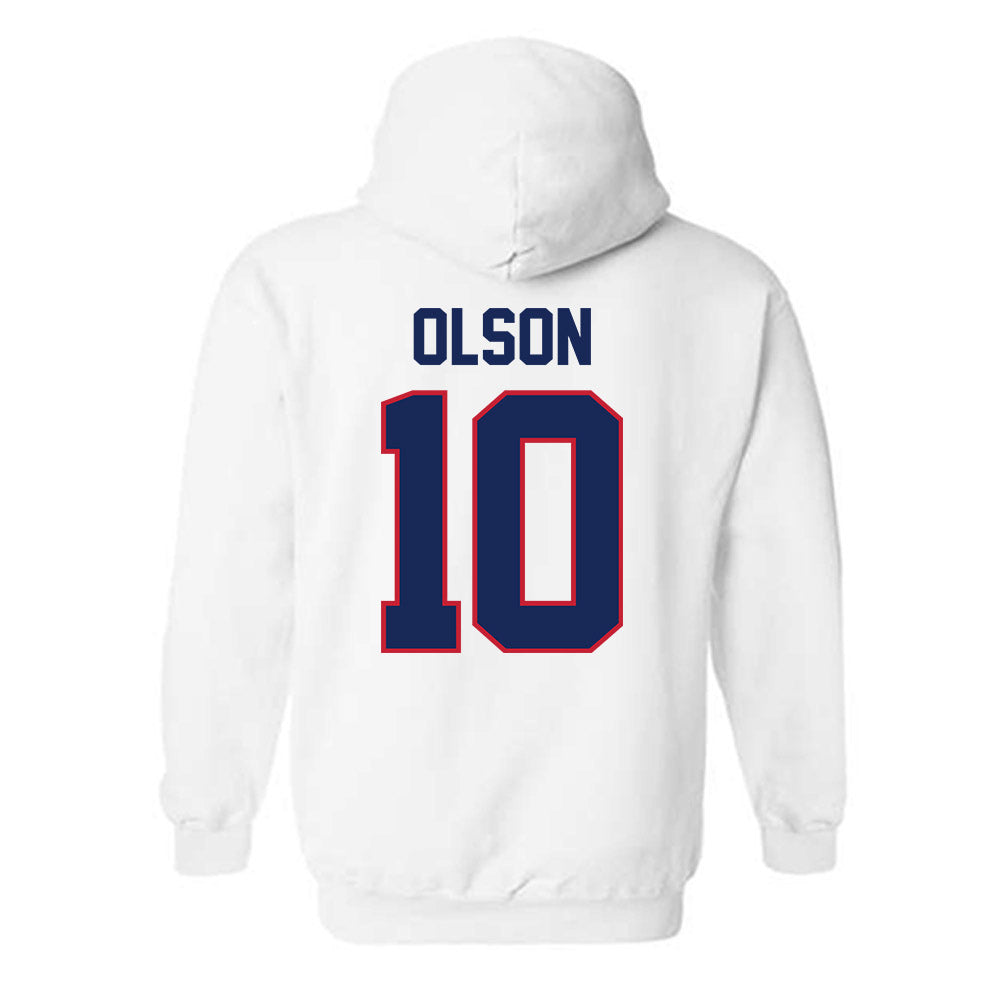 Arizona - NCAA Football : Quinn Olson - Classic Shersey Hooded Sweatshirt