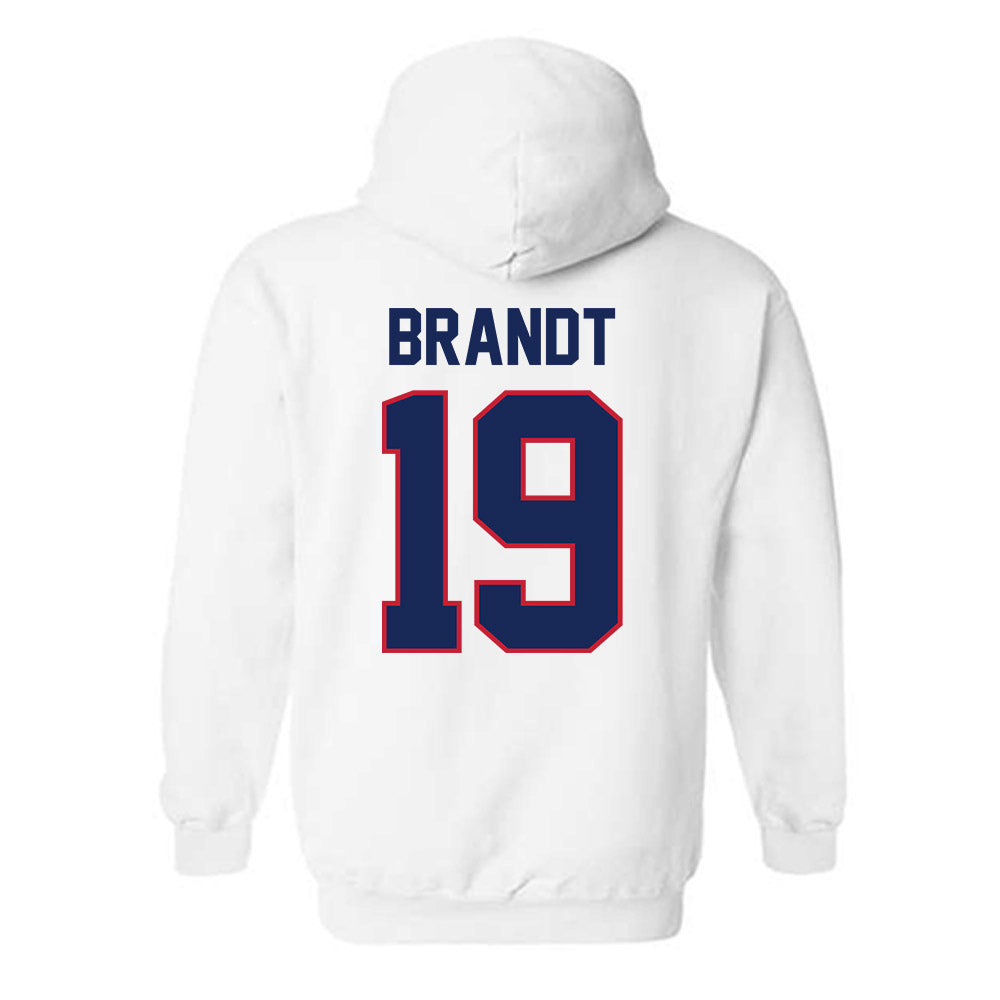 Arizona - NCAA Baseball : Evan Brandt - Classic Shersey Hooded Sweatshirt-1