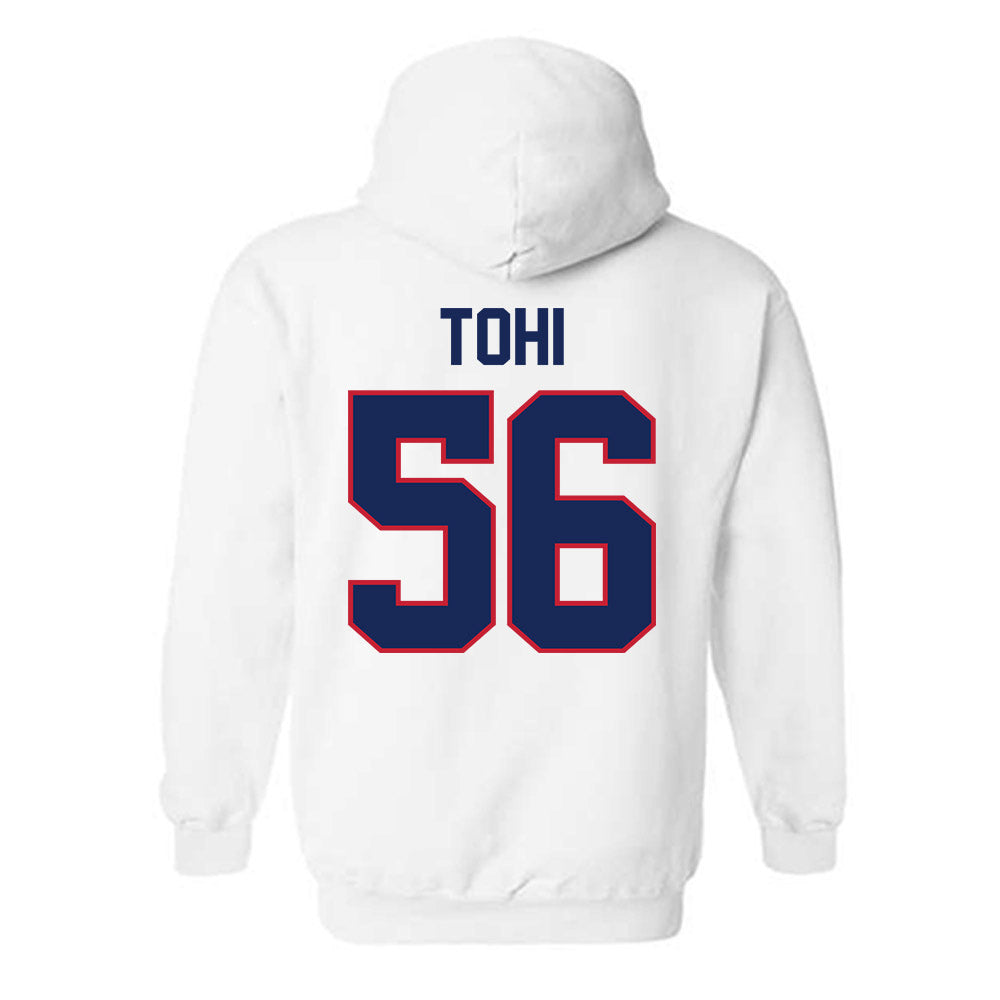 Arizona - NCAA Football : Sione Tohi - Classic Shersey Hooded Sweatshirt-1