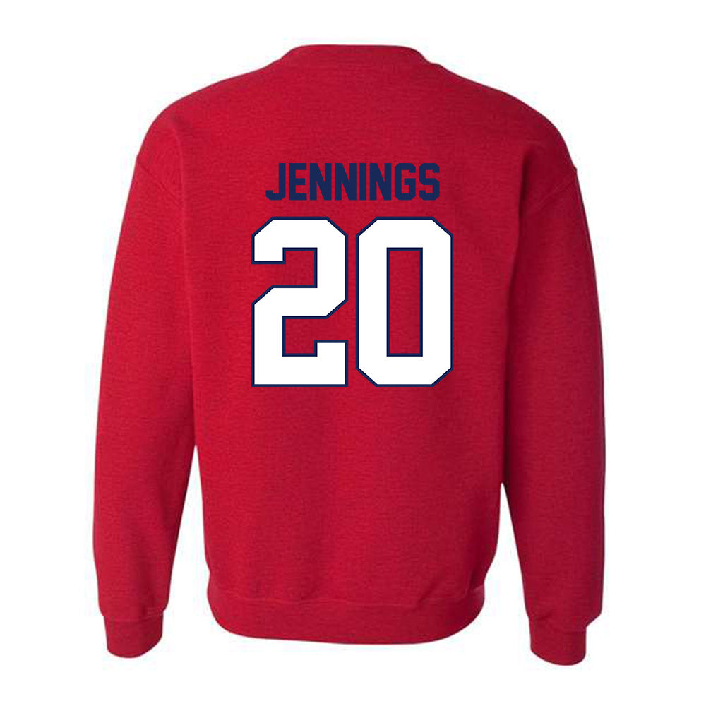 Arizona - NCAA Softball : Tele Jennings - Classic Shersey Crewneck Sweatshirt-1