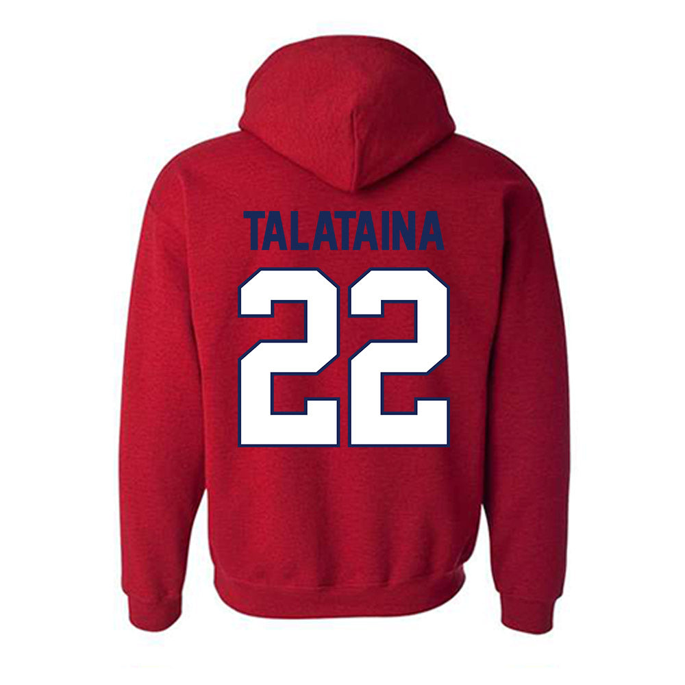 Arizona - NCAA Softball : Sinalei Talataina - Classic Shersey Hooded Sweatshirt-1