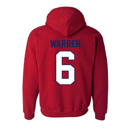 Arizona - NCAA Football : Cornelius Warren - Classic Shersey Hooded Sweatshirt-1