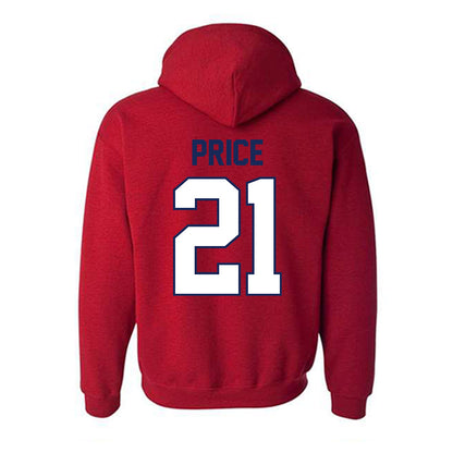 Arizona - NCAA Football : Johno Price - Classic Shersey Hooded Sweatshirt