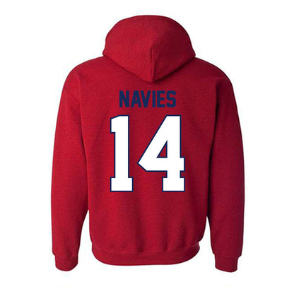 Arizona - NCAA Football : Hannibal Navies - Classic Shersey Hooded Sweatshirt-1