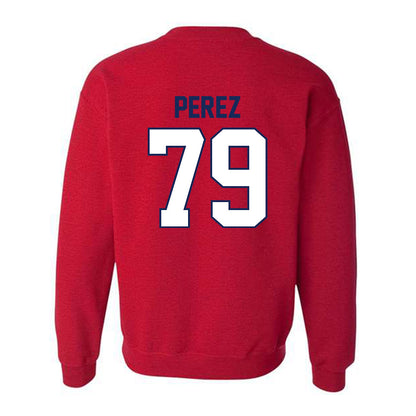Arizona - NCAA Football : Isaac Perez - Classic Shersey Crewneck Sweatshirt-1