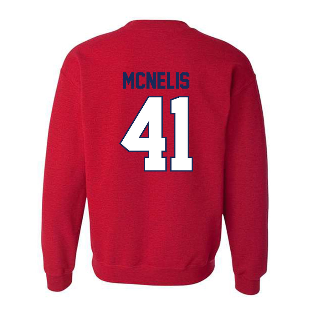 Arizona - NCAA Baseball : Chaz McNelis - Classic Shersey Crewneck Sweatshirt-1