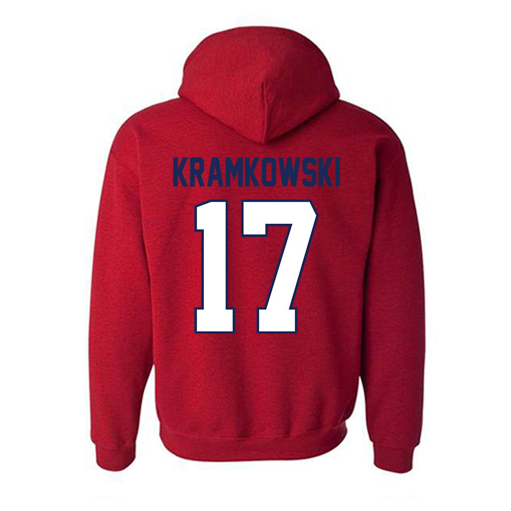 Arizona - NCAA Baseball : Owen Kramkowski - Classic Shersey Hooded Sweatshirt-1