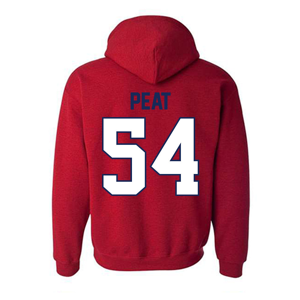Arizona - NCAA Football : Keona Peat - Classic Shersey Hooded Sweatshirt-1