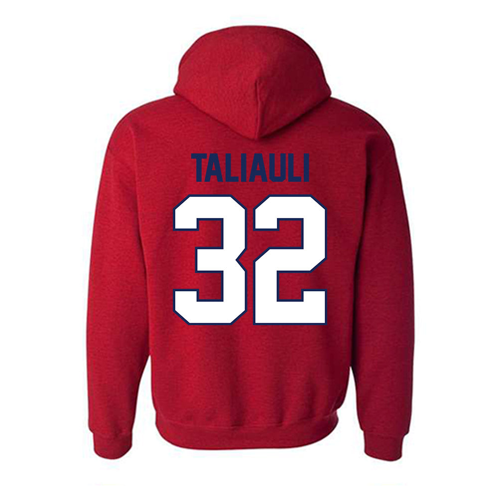 Arizona - NCAA Football : Nela Taliauli - Classic Shersey Hooded Sweatshirt-1