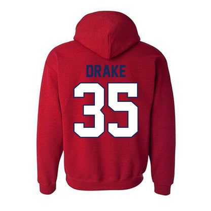 Arizona - NCAA Baseball : JT Drake - Classic Shersey Hooded Sweatshirt-1