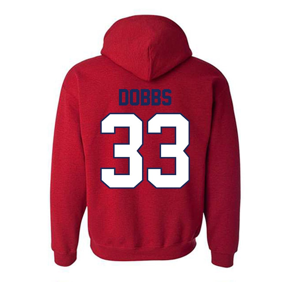 Arizona - NCAA Beach Volleyball : Taylor Dobbs - Classic Shersey Hooded Sweatshirt-1