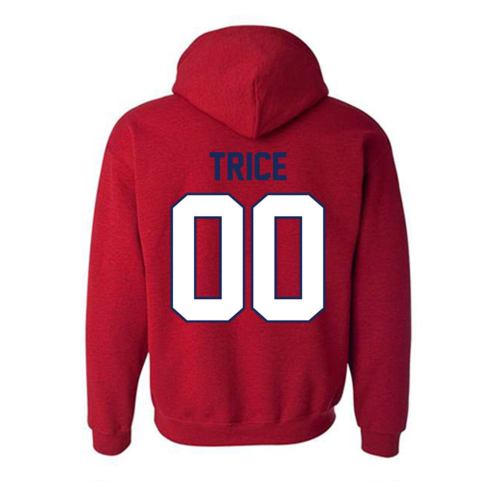 Arizona - NCAA Softball : Sereniti Trice - Classic Shersey Hooded Sweatshirt-1