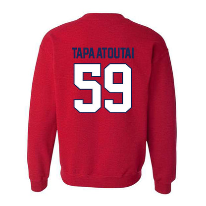 Arizona - NCAA Football : Rhino Tapa'atoutai - Classic Shersey Crewneck Sweatshirt-1