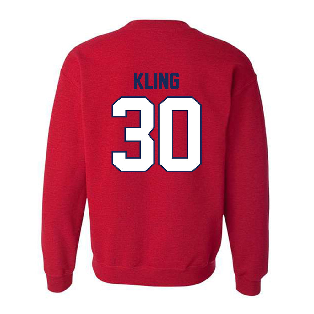 Arizona - NCAA Baseball : Corey Kling - Classic Shersey Crewneck Sweatshirt-1