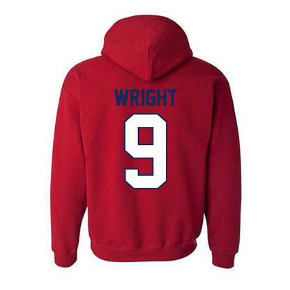 Arizona - NCAA Softball : Sarah Wright - Classic Shersey Hooded Sweatshirt-1