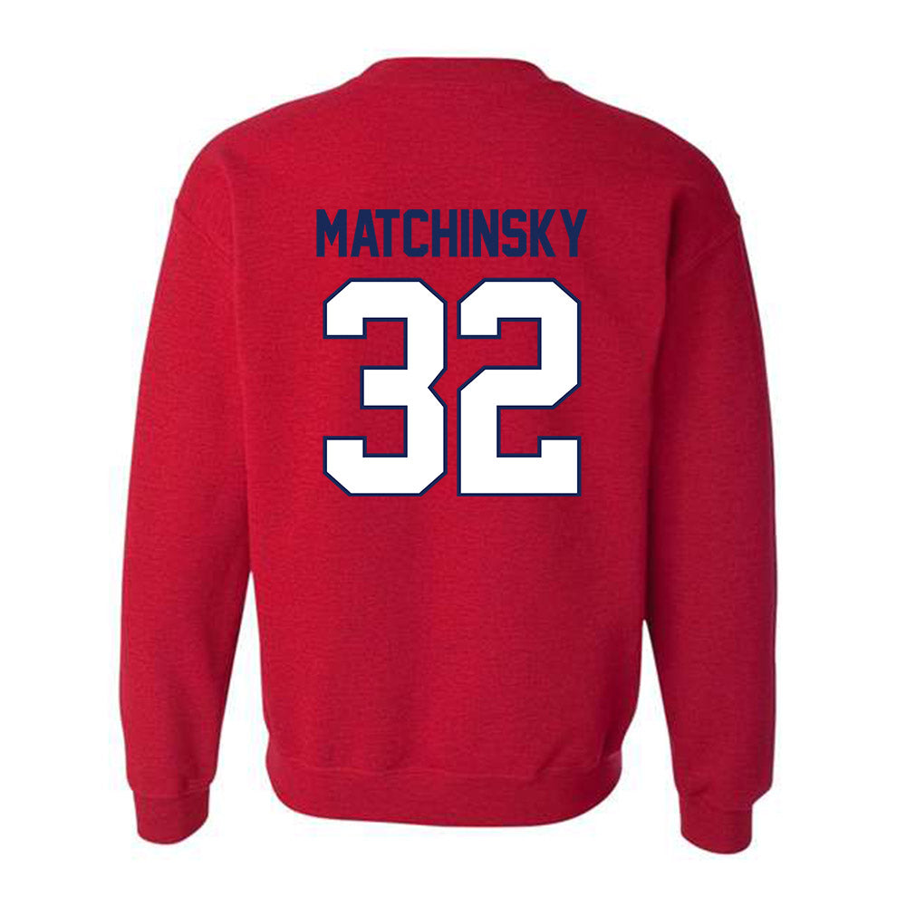 Arizona - NCAA Beach Volleyball : Holly Matchinsky - Classic Shersey Crewneck Sweatshirt-1