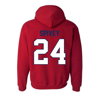 Arizona - NCAA Football : Kingston Spivey - Classic Shersey Hooded Sweatshirt-1