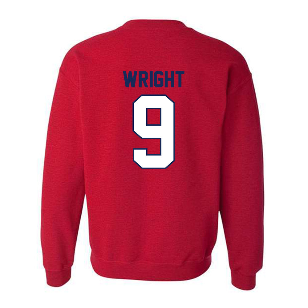 Arizona - NCAA Softball : Sarah Wright - Classic Shersey Crewneck Sweatshirt-1