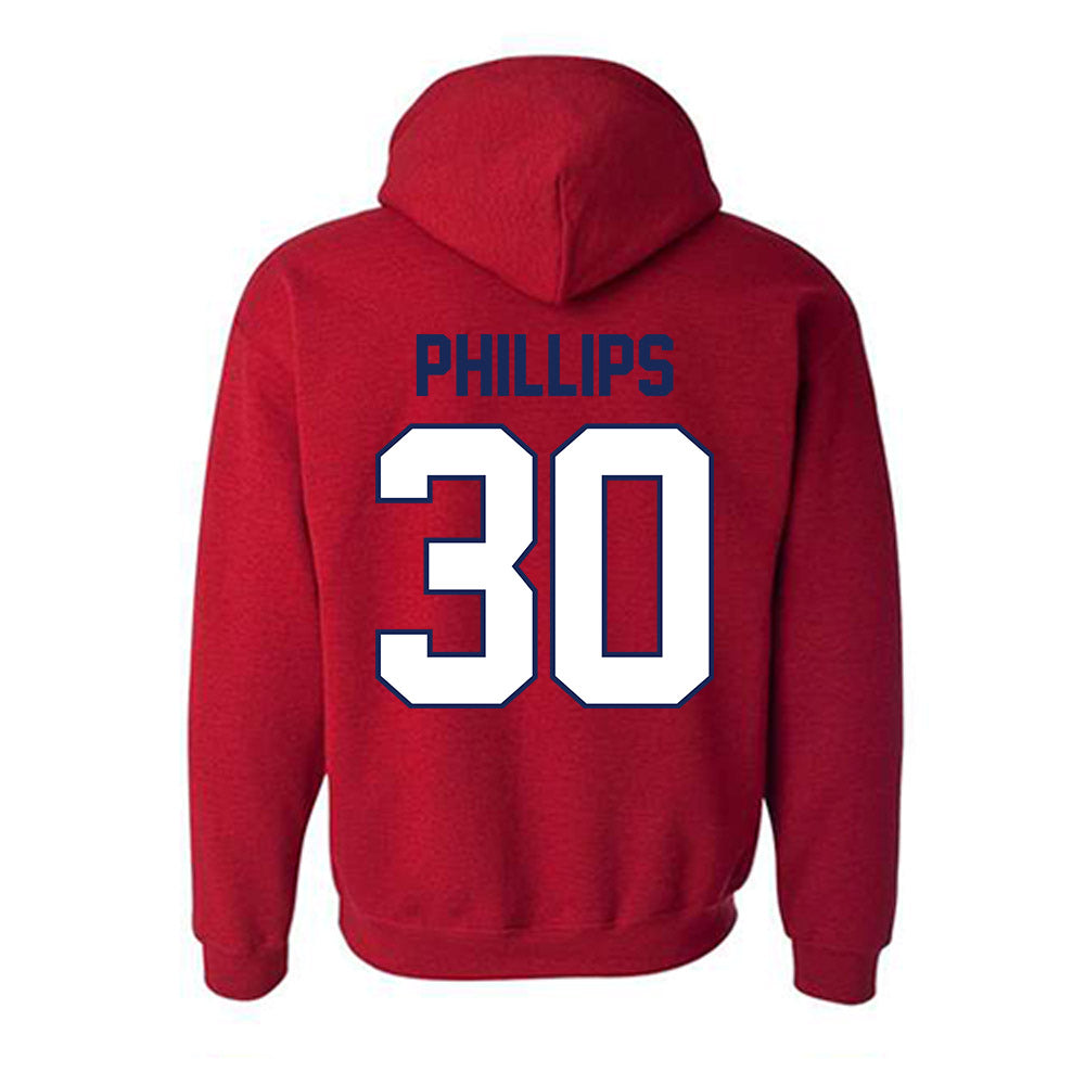 Arizona - NCAA Beach Volleyball : Kate Phillips - Classic Shersey Hooded Sweatshirt-1