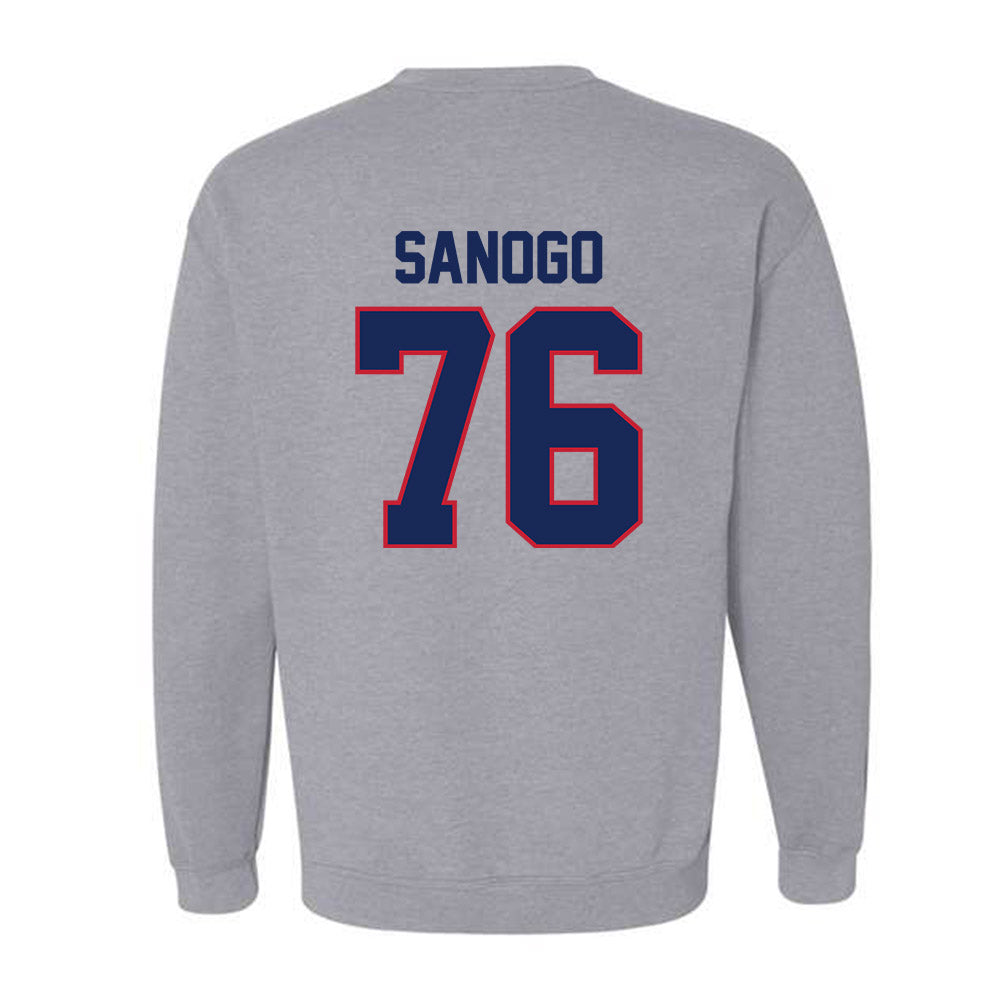 Arizona - NCAA Football : Khalil Sanogo - Classic Shersey Crewneck Sweatshirt-1