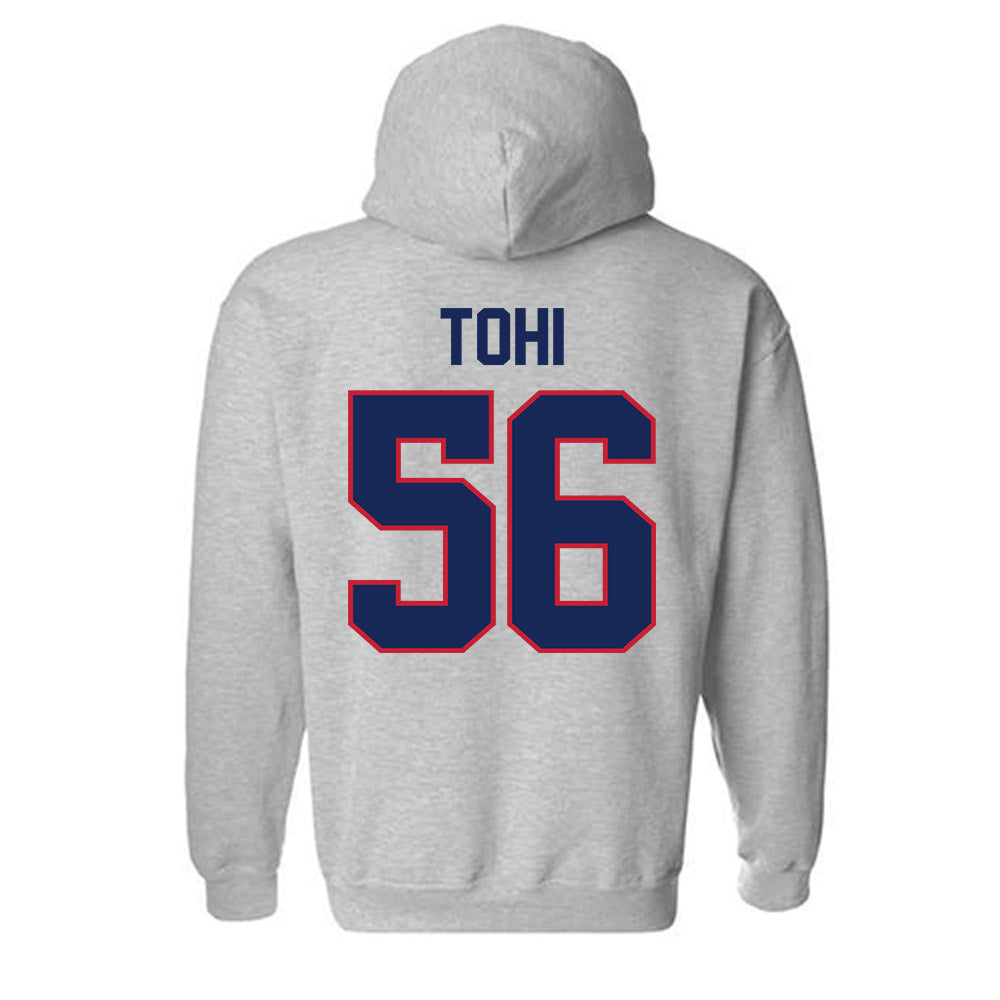 Arizona - NCAA Football : Sione Tohi - Classic Shersey Hooded Sweatshirt-1