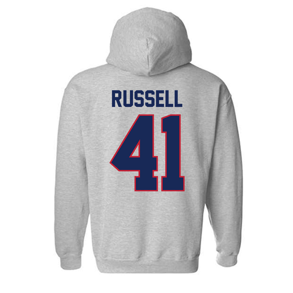 Arizona - NCAA Baseball : Tyler Russell - Classic Shersey Hooded Sweatshirt-1