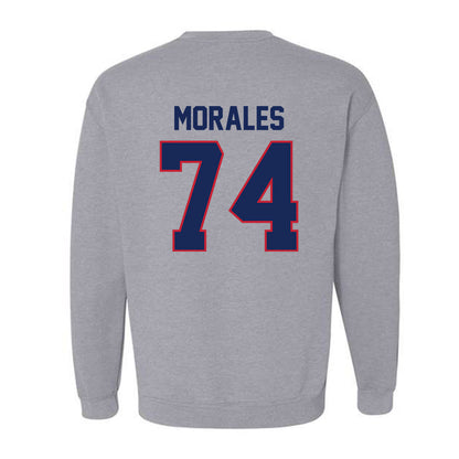 Arizona - NCAA Football : Justin Morales - Classic Shersey Crewneck Sweatshirt-1