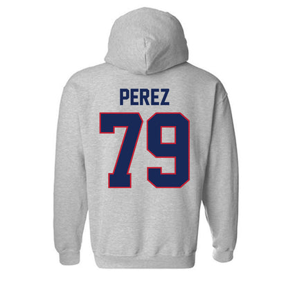 Arizona - NCAA Football : Isaac Perez - Classic Shersey Hooded Sweatshirt-1