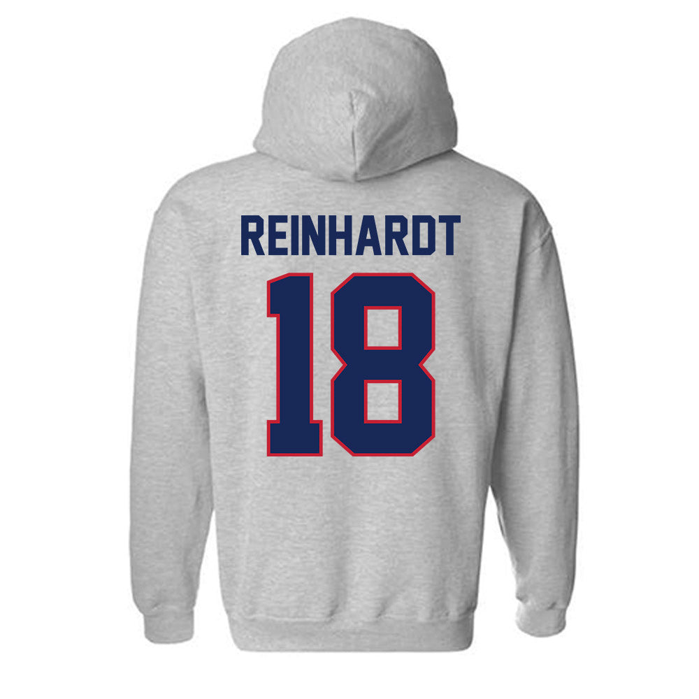 Arizona - NCAA Women's Soccer : Whitney Reinhardt - Classic Shersey Hooded Sweatshirt-1