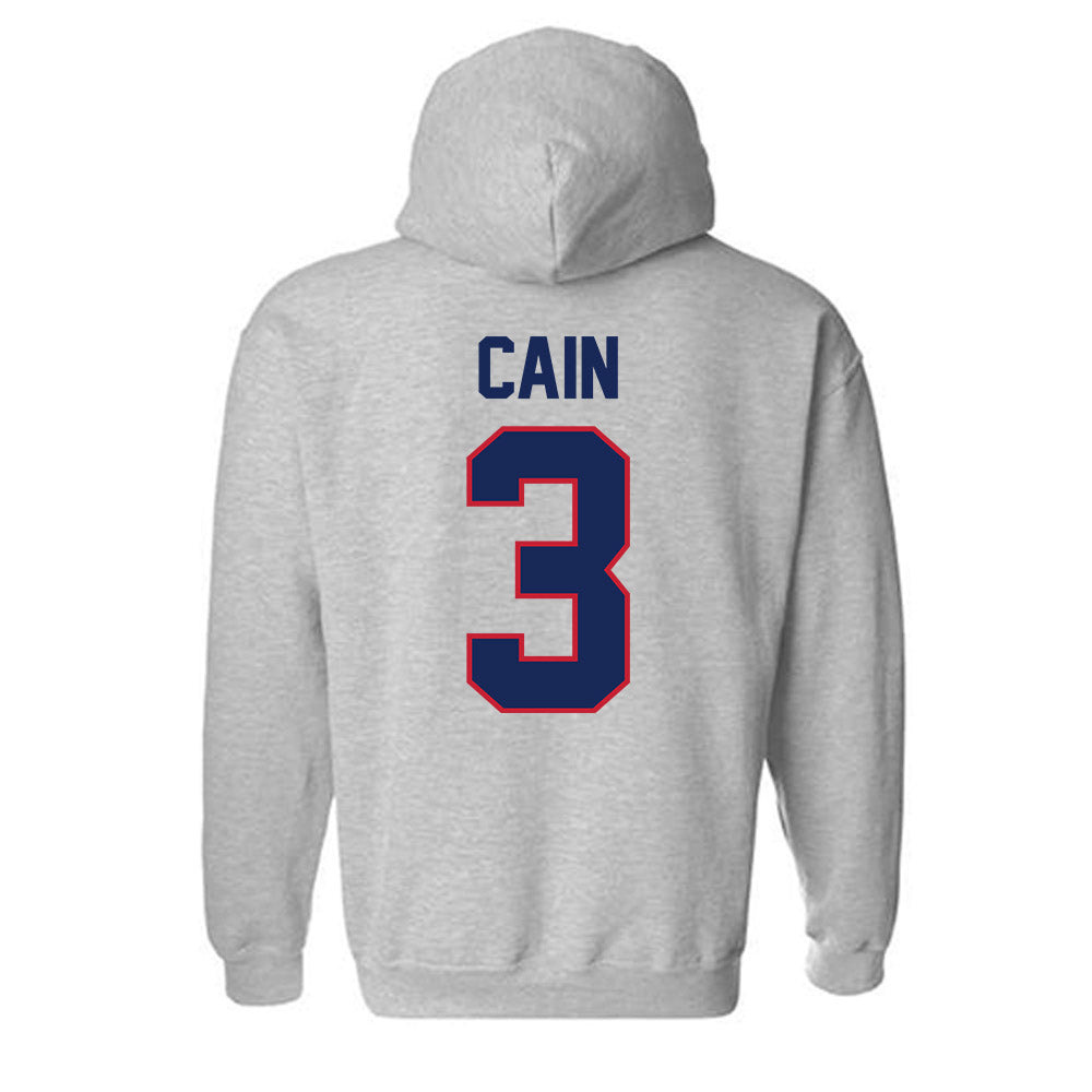 Arizona - NCAA Baseball : Andrew Cain - Classic Shersey Hooded Sweatshirt-1