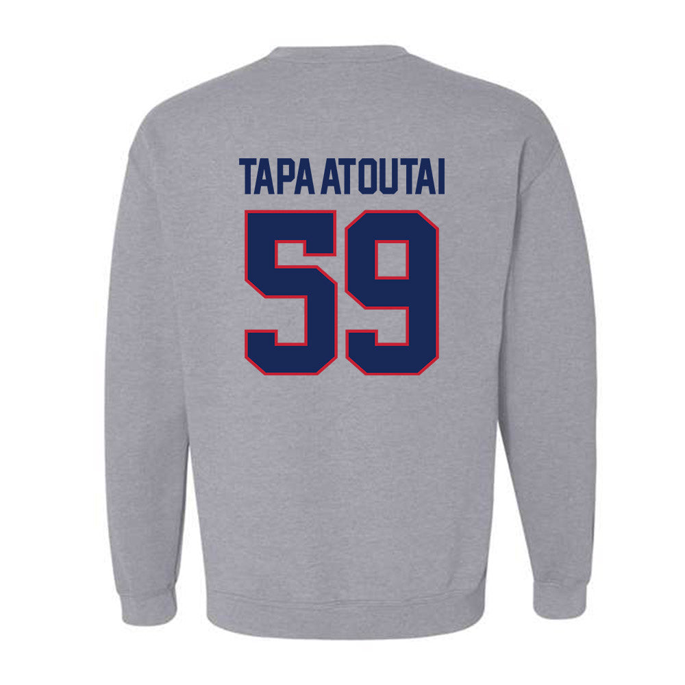 Arizona - NCAA Football : Rhino Tapa'atoutai - Classic Shersey Crewneck Sweatshirt-1