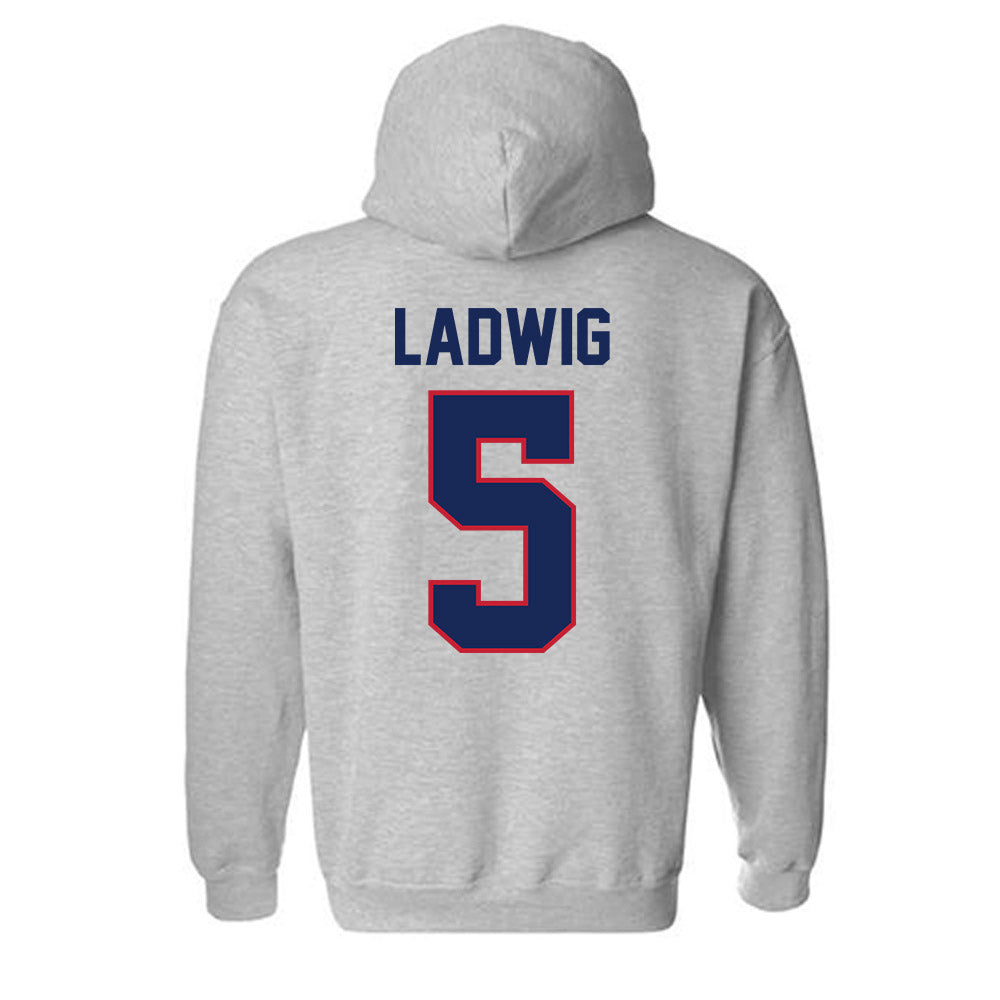 Arizona - NCAA Women's Basketball : Molly Ladwig - Classic Shersey Hooded Sweatshirt-1