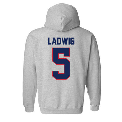 Arizona - NCAA Women's Basketball : Molly Ladwig - Classic Shersey Hooded Sweatshirt-1
