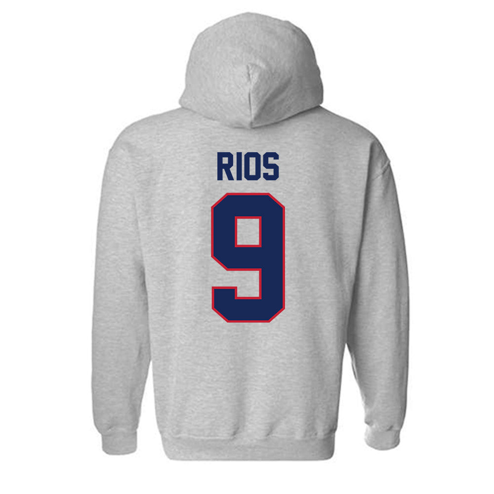 Arizona - NCAA Football : Oscar Rios - Classic Shersey Hooded Sweatshirt-1