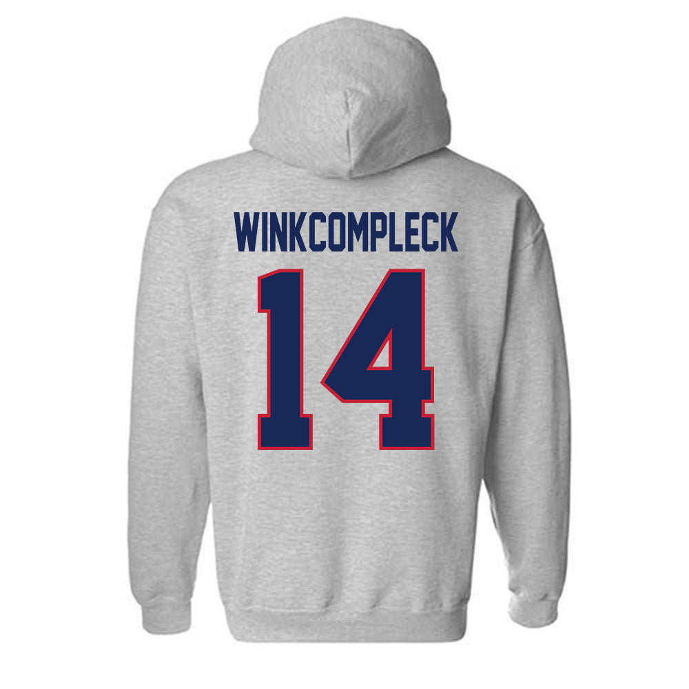 Arizona - NCAA Beach Volleyball : Reece Winkcompleck - Classic Shersey Hooded Sweatshirt-1
