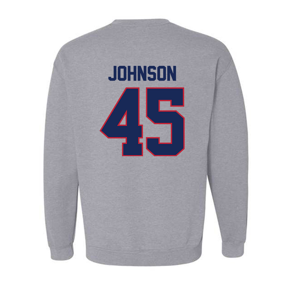 Arizona - NCAA Football : Victory Johnson - Classic Shersey Crewneck Sweatshirt-1