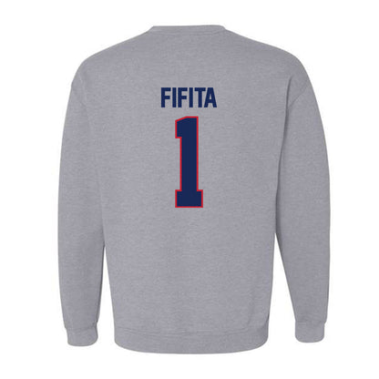 Arizona - NCAA Football : Noah Fifita - Classic Shersey Crewneck Sweatshirt-1